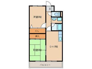 ヴィラジュリアの物件間取画像